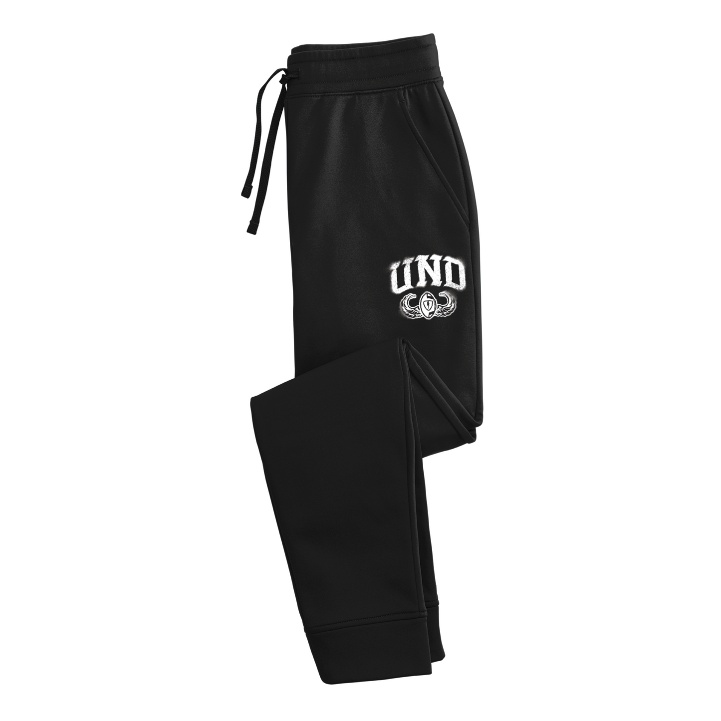 Team UND Dri-Fit fleece joggers Black